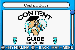 Pocket Professor KwikNotes screenshot 3 for GameBoy Advance